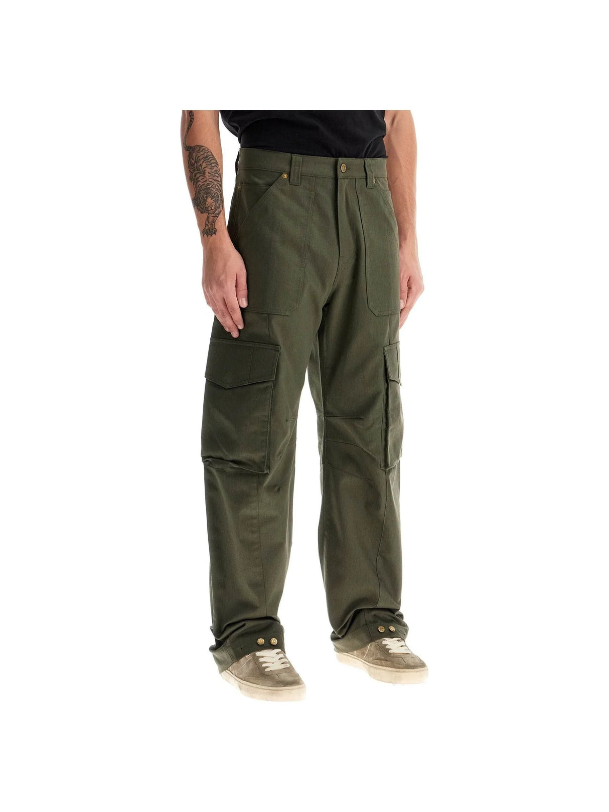 Cargo Twill Pants-Gucci-JOHN JULIA