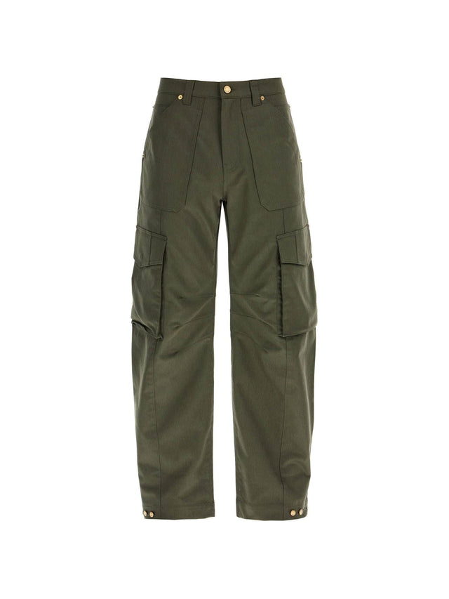 Twill Cargo Pants In Italian