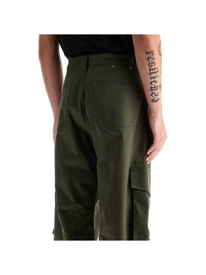 Twill Cargo Pants In Italian