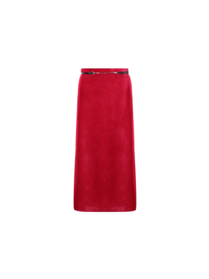 GUCCI-Velvet Skirt-JOHN JULIA