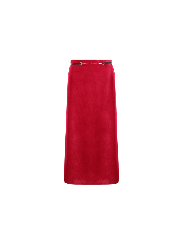 GUCCI-Velvet Skirt-JOHN JULIA