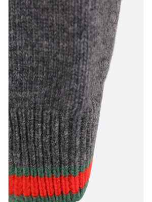 GUCCI-Wool And Cashmere Oversize Sweater-JOHN JULIA