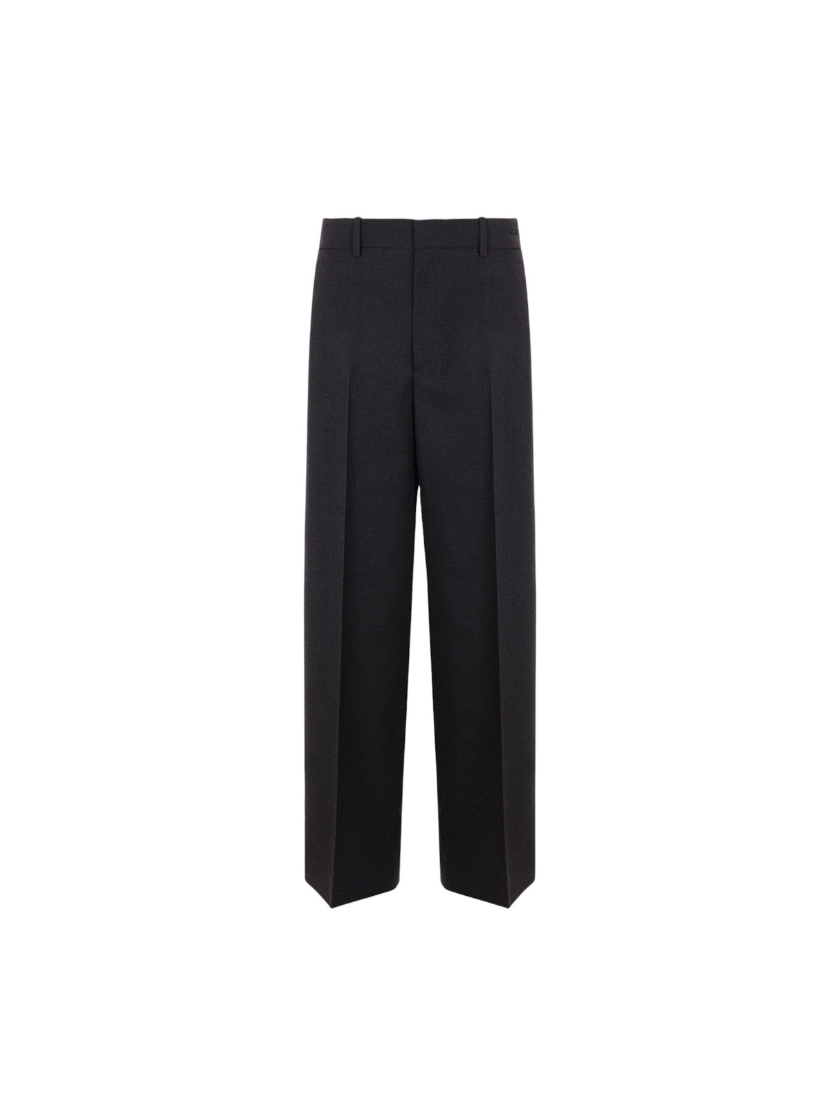 Wide-leg Gabardine Trousers-GUCCI-JOHN JULIA