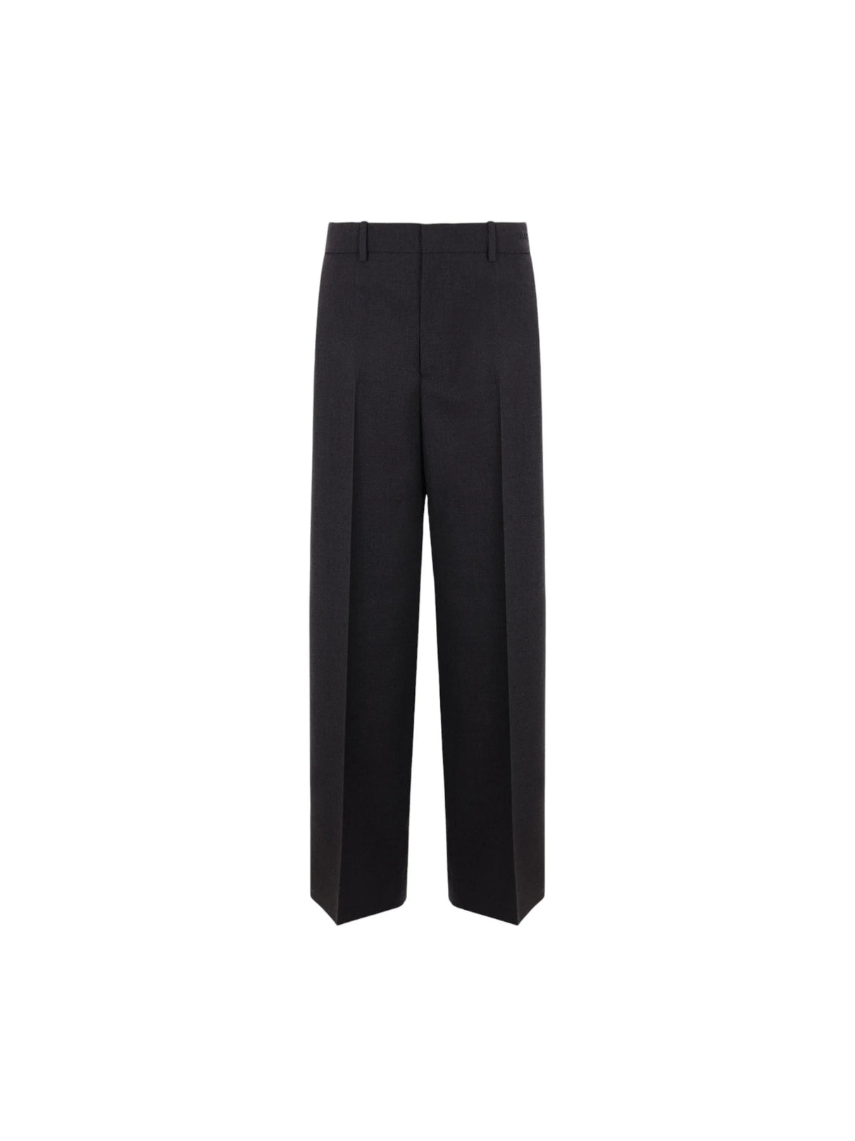 Wide-leg Gabardine Trousers-GUCCI-JOHN JULIA