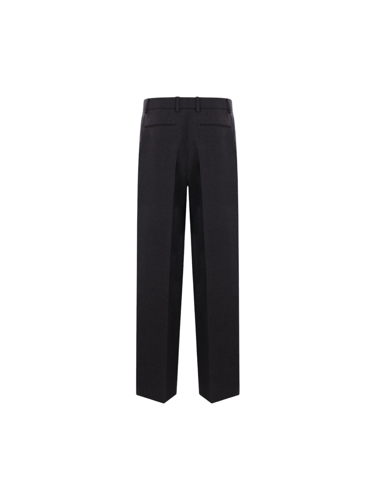 Wide-leg Gabardine Trousers-GUCCI-JOHN JULIA