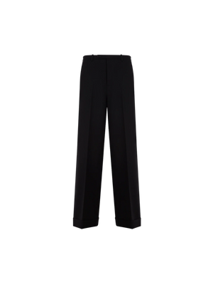 Wide-leg Wool Pants-GUCCI-JOHN JULIA