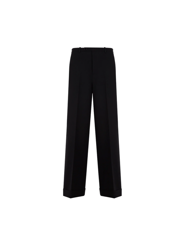 Wide-leg Wool Pants-GUCCI-JOHN JULIA