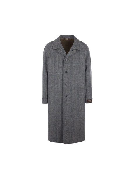 Wool and Cashmere Blend Coat-GUCCI-JOHN JULIA