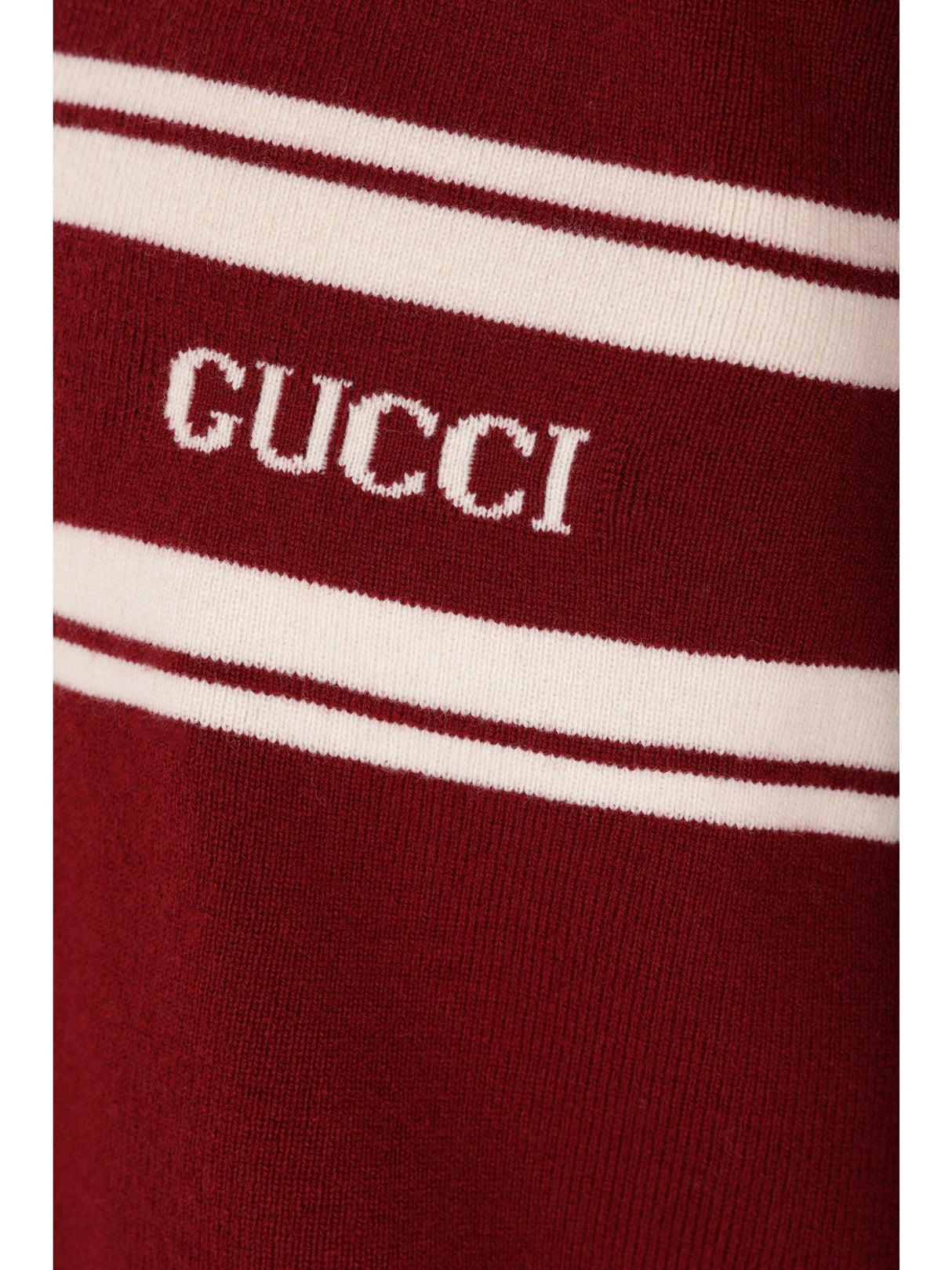 Wool And Cashmere Logo-GUCCI-JOHN JULIA