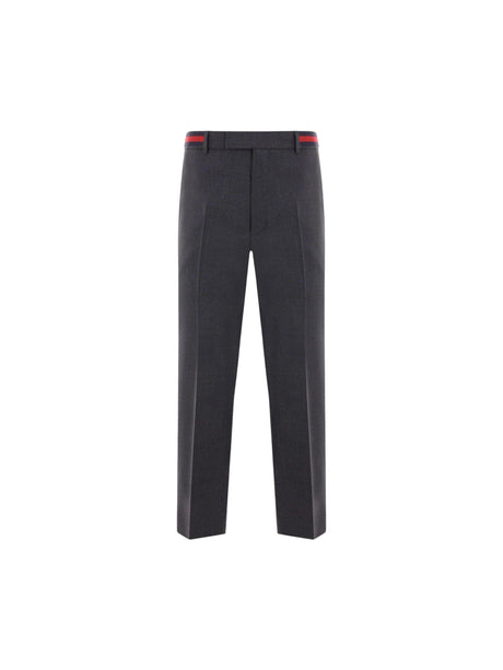 Wool Blend Pants-GUCCI-JOHN JULIA