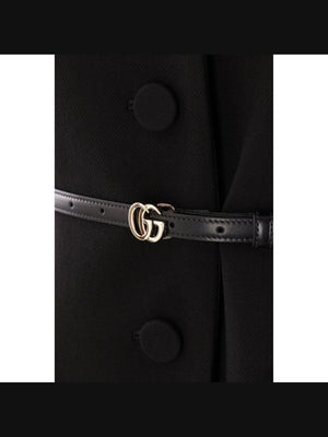 Wool Crepe Jacket-GUCCI-JOHN JULIA