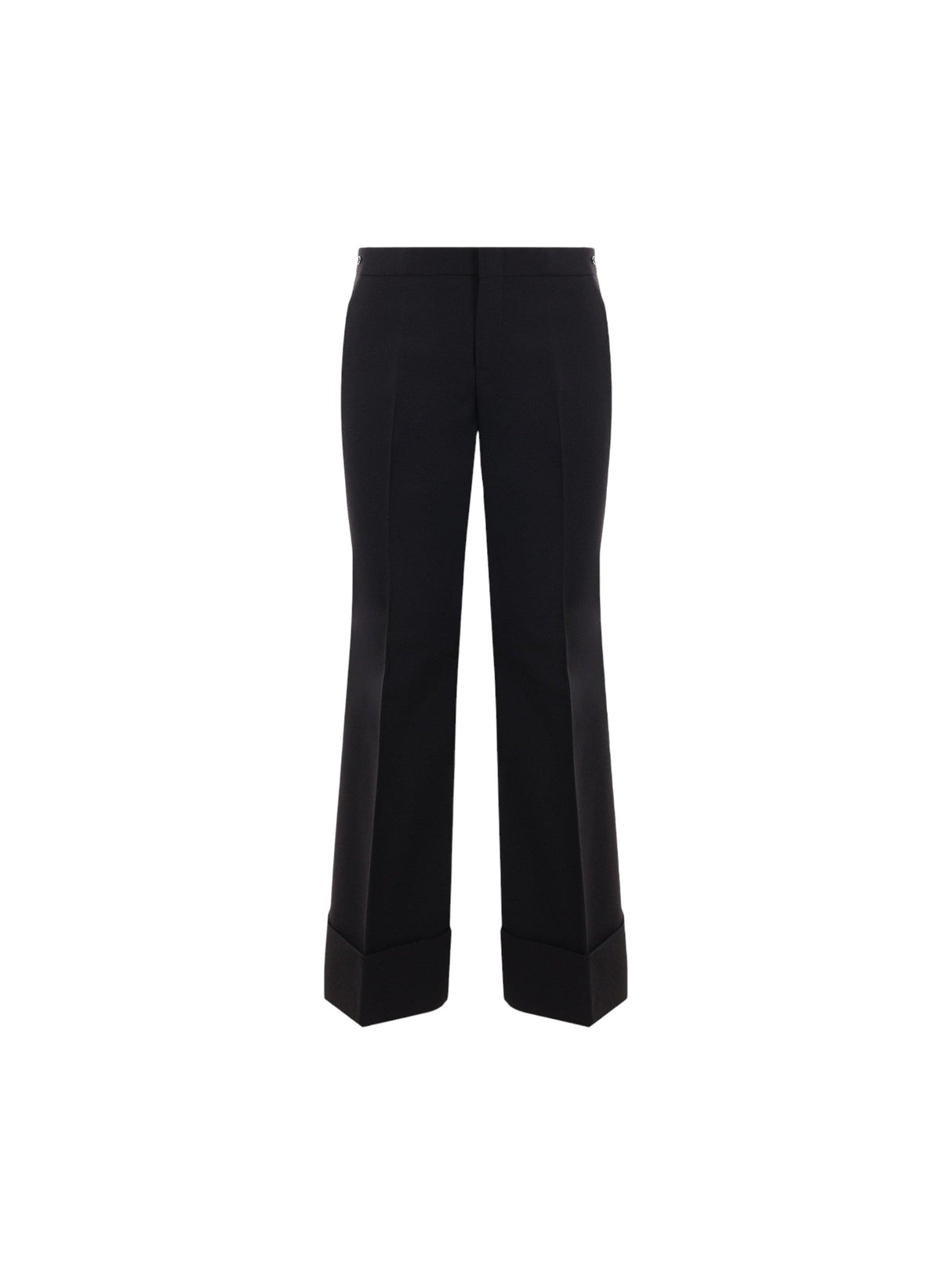 Wool Twill Cropped Pants-GUCCI-JOHN JULIA