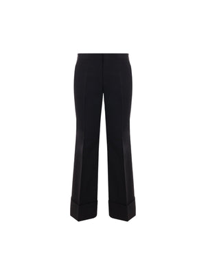 Wool Twill Cropped Pants-GUCCI-JOHN JULIA