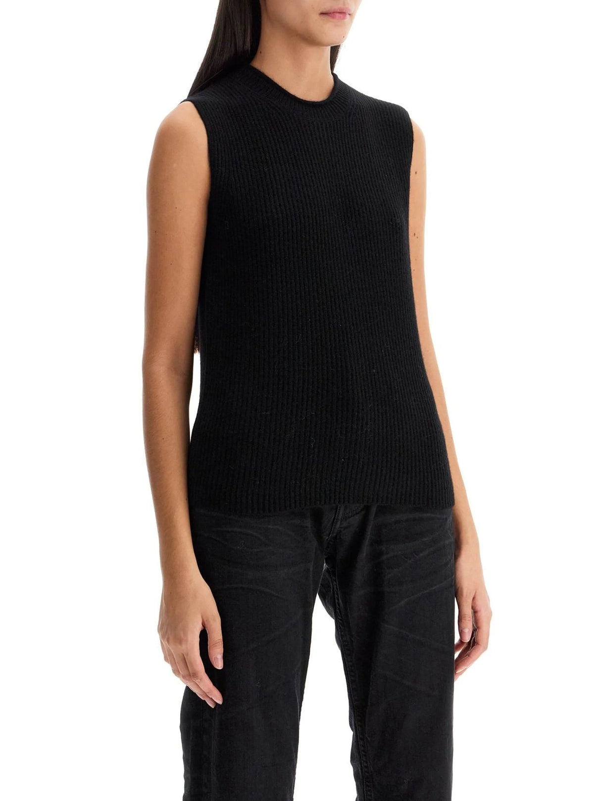 Cashmere Sleeveless Sweater