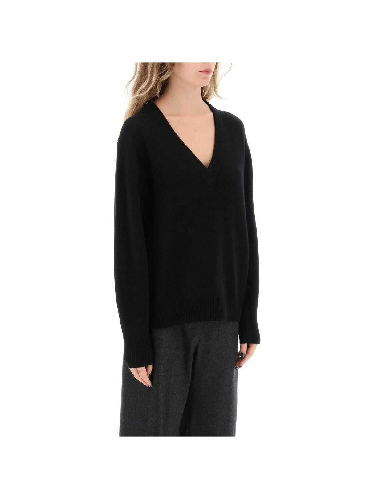 GUEST IN RESIDENCE-The V Cashmere Sweater-JOHN JULIA