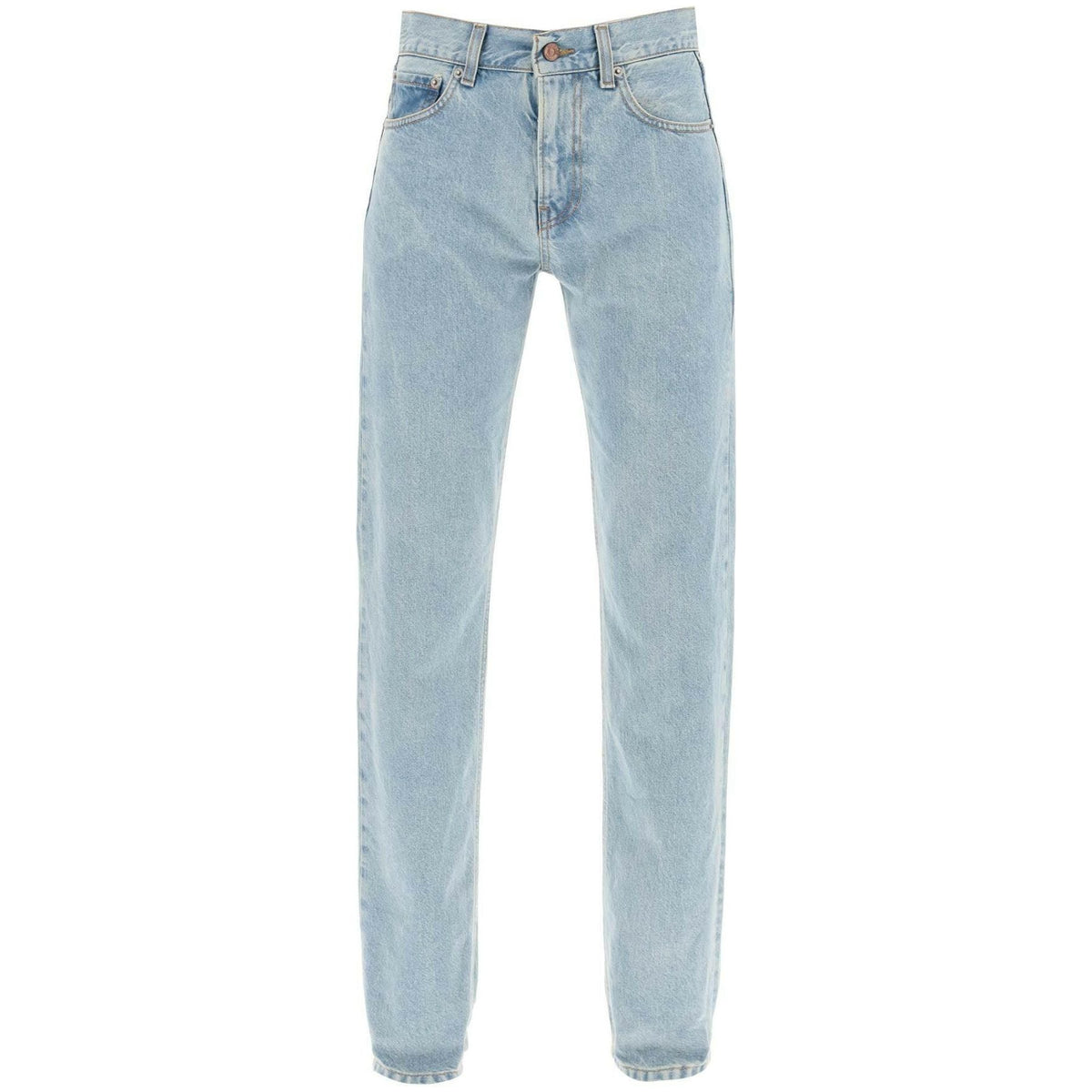 HAIKURE - Bleach Blue Cleo Organic Cotton Straight-Leg Jeans - JOHN JULIA