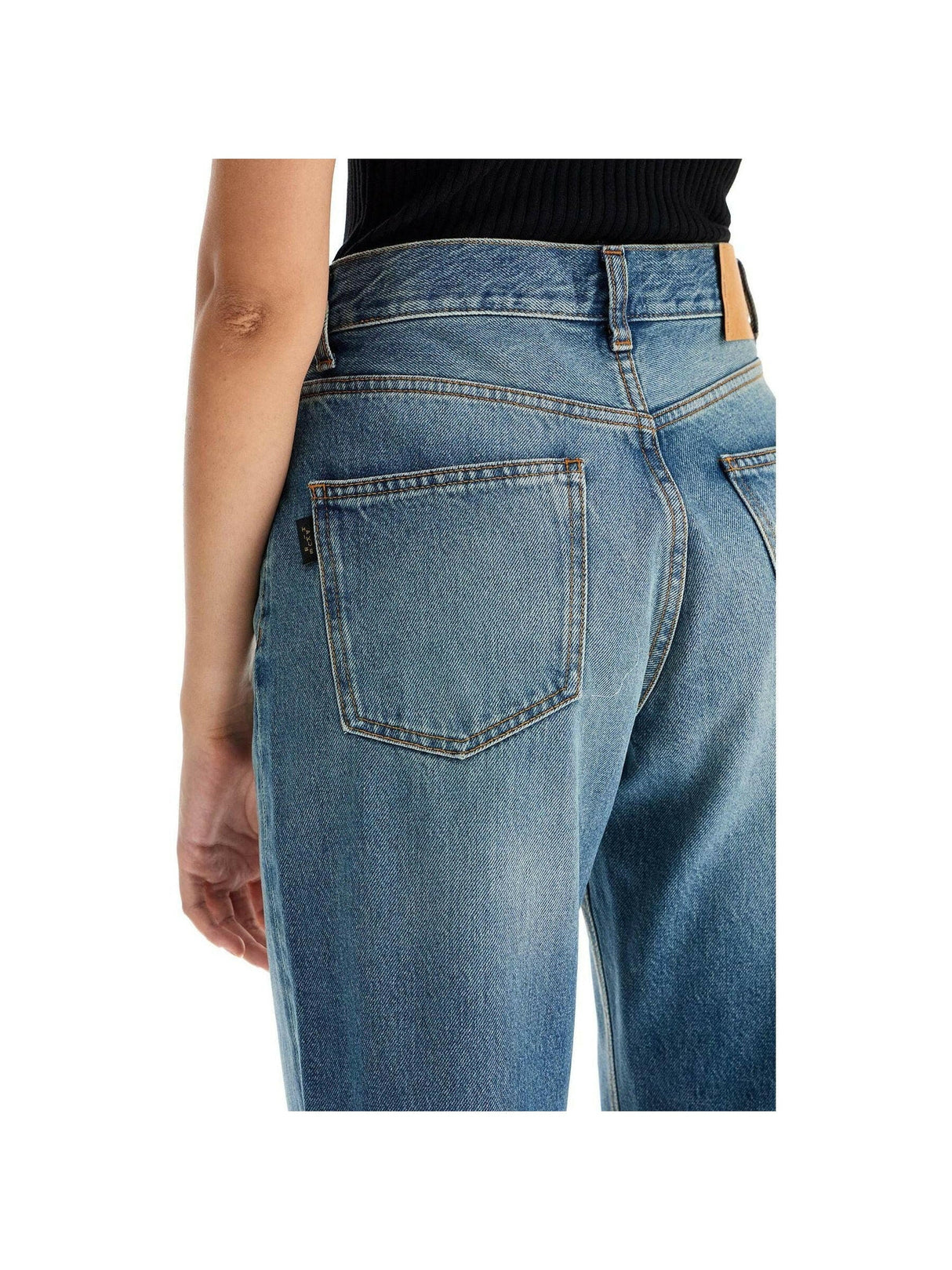 Korean Straight Leg Jeans.