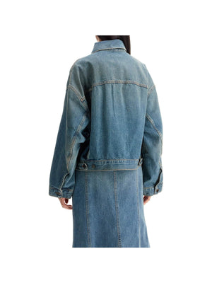 HAIKURE-Organic Cotton Denim Jacket-JOHN JULIA