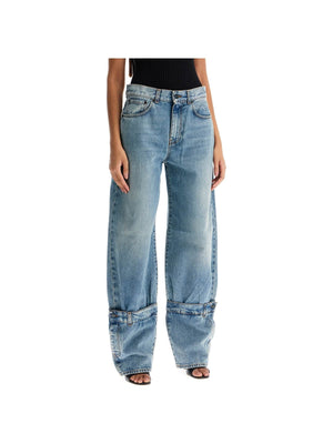 Wide-legged Hurley Jeans For