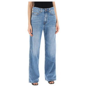 Piano Blue Winona Wide-Leg Jeans HAIKURE JOHN JULIA.