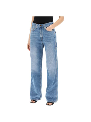 Piano Blue Winona Wide-Leg Jeans HAIKURE JOHN JULIA.