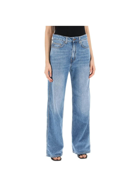 Piano Blue Winona Wide-Leg Jeans HAIKURE JOHN JULIA.