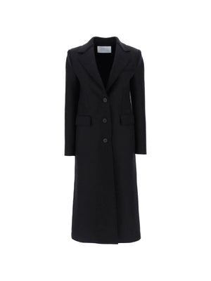 Single-Breasted Pressed Wool Coat - 34 - Women > Clothing > Outerwear > Coats