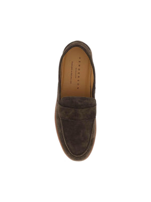 HENDERSON-Suede Moccasins-JOHN JULIA