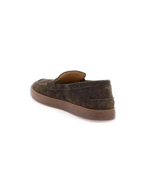 HENDERSON-Suede Moccasins-JOHN JULIA