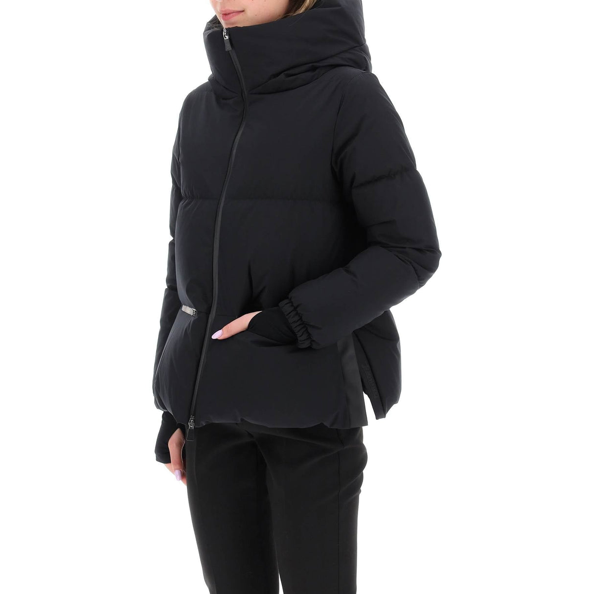 HERNO LAMINAR-Down Jacket In Gore Tex Infinium Windstopper -JOHN JULIA.