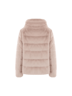 HERNO-Faux Fur Down Jacket-JOHN JULIA