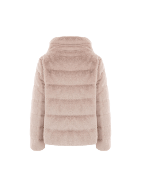 HERNO-Faux Fur Down Jacket-JOHN JULIA