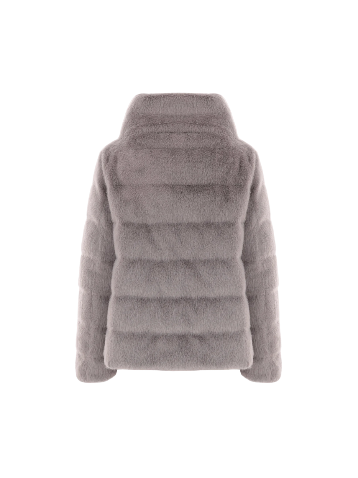 Faux Fur Down Jacket-HERNO-JOHN JULIA