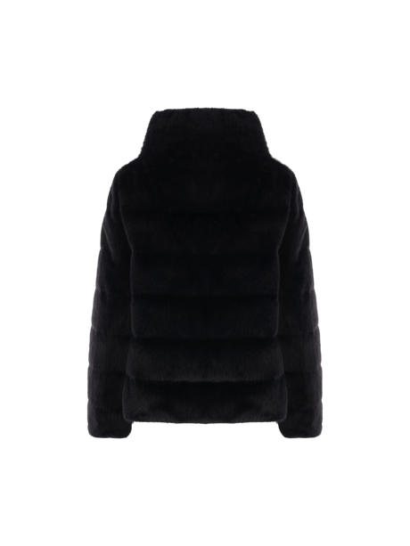 Faux Fur Down Jacket HERNO