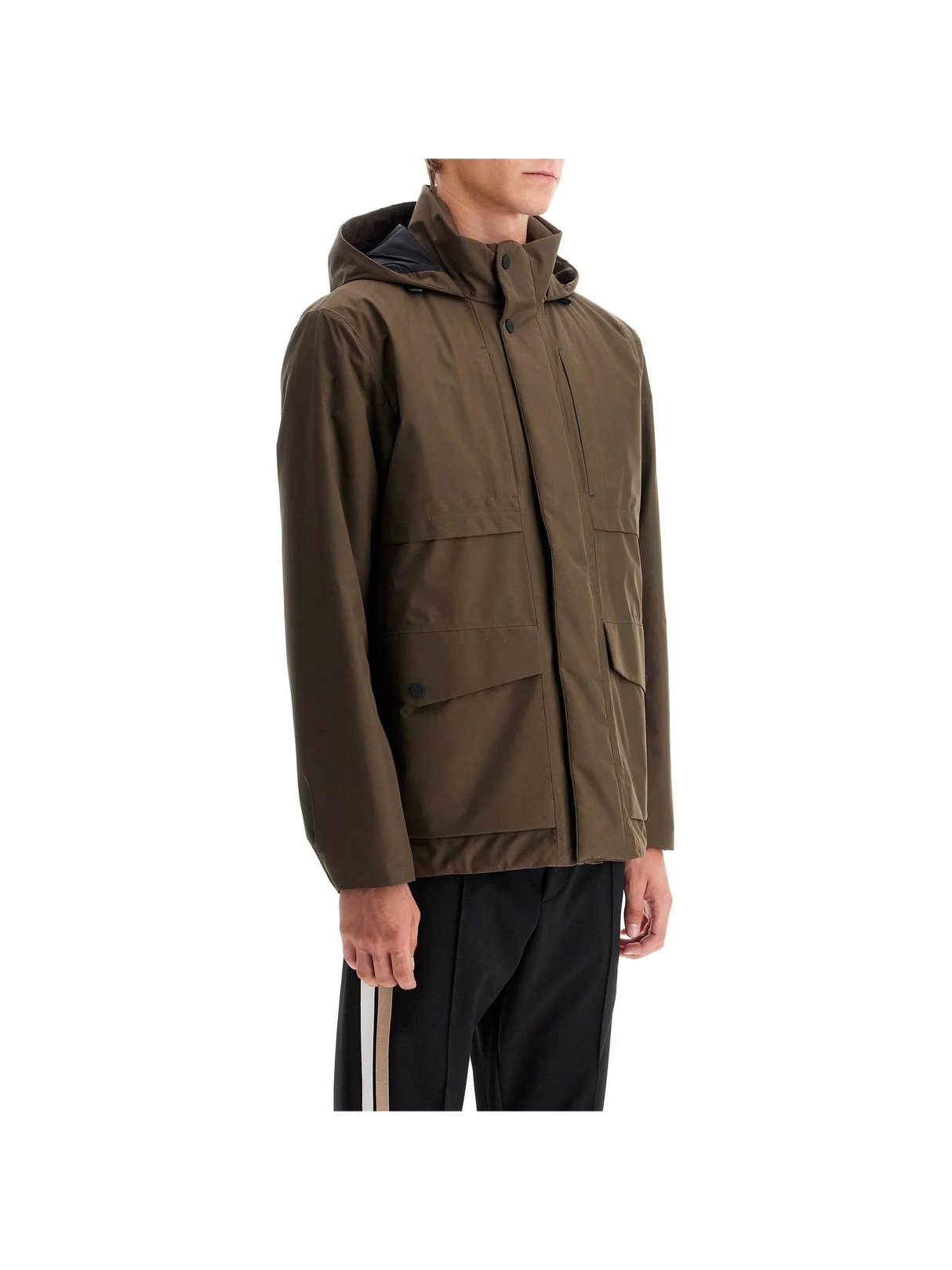 HERNO LAMINAR-Gore Tex Field Jacket -JOHN JULIA.