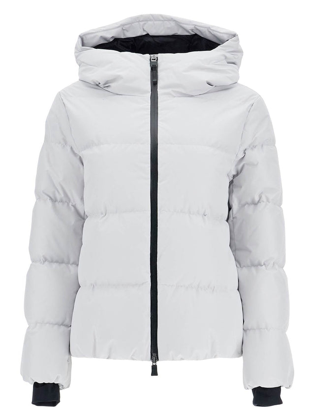 Short Down Jacket With Hood