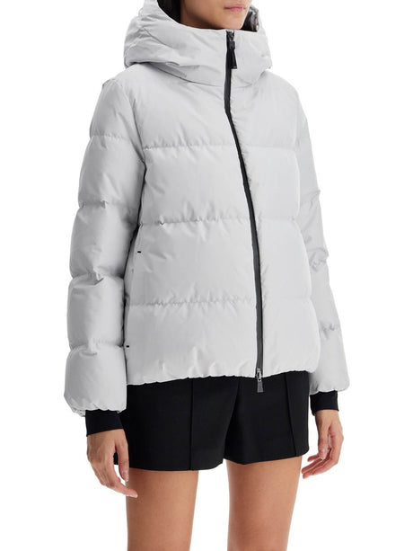 Short Down Jacket With Hood