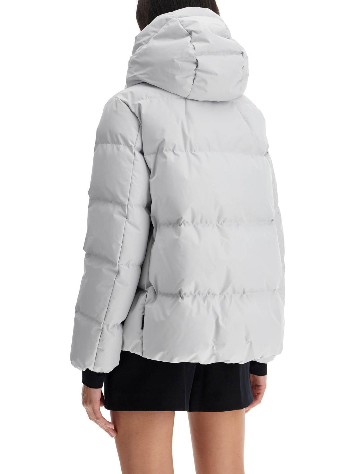 Short Down Jacket With Hood