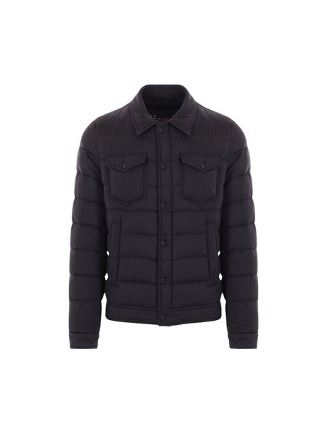 Legend Nylon Down Jacket-HERNO-JOHN JULIA