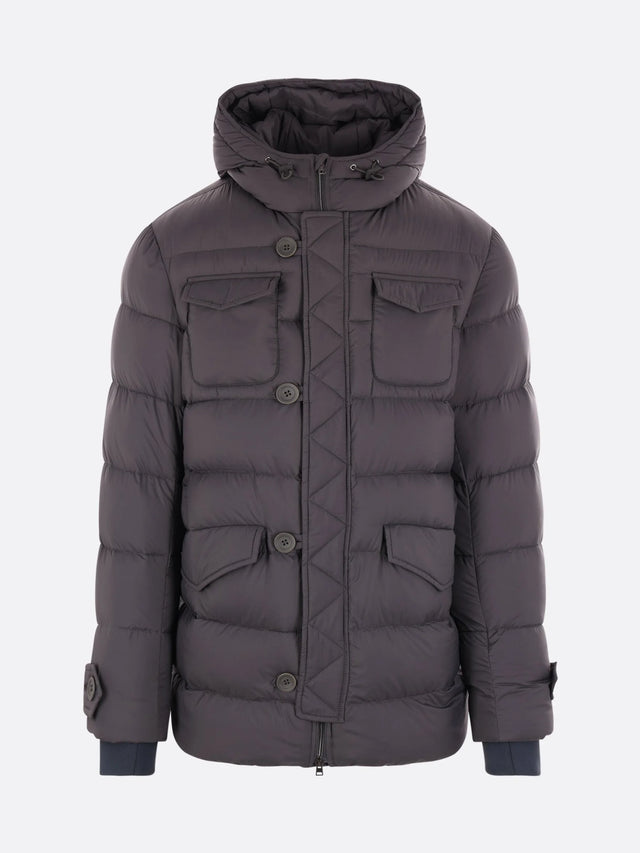 HERNO-Leskimo Nylon Down Jacket-JOHN JULIA