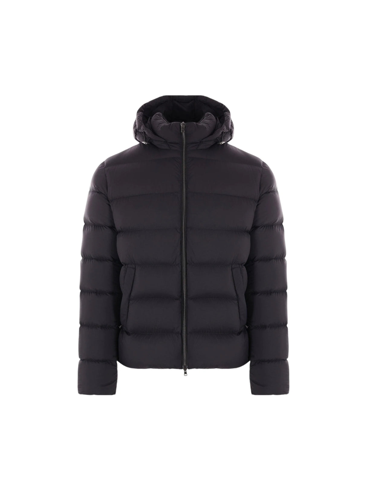 Matte Nylon Down Jacket-HERNO-JOHN JULIA