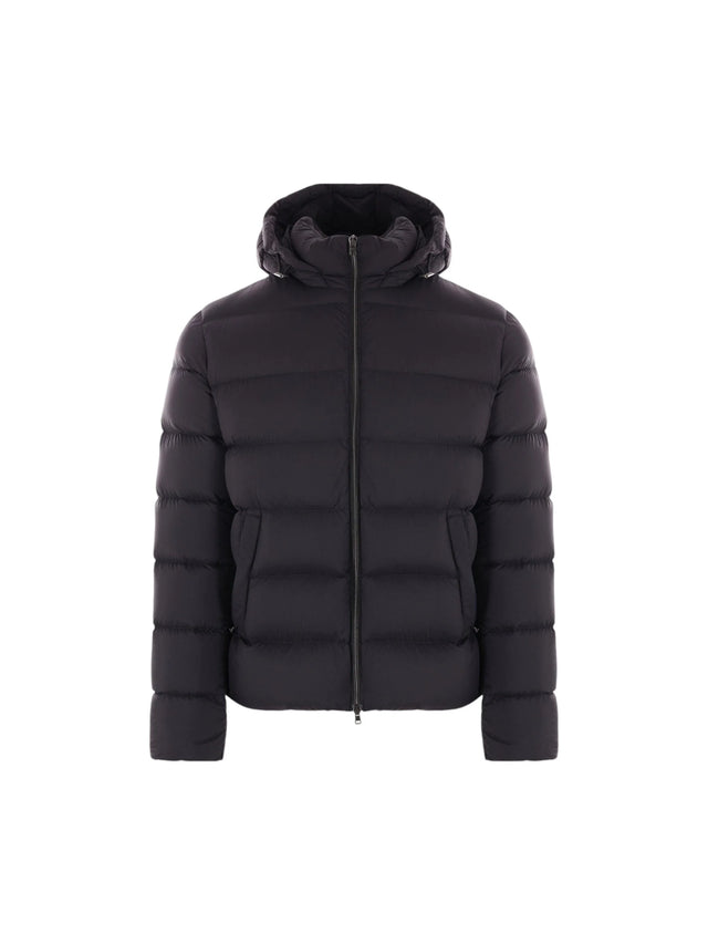 Matte Nylon Down Jacket-HERNO-JOHN JULIA