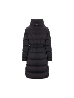 Nylon Long Down Jacket-HERNO-JOHN JULIA