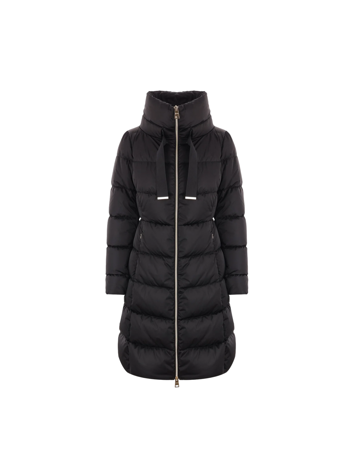 Nylon Long Down Jacket-HERNO-JOHN JULIA