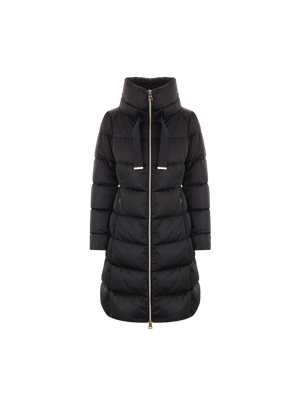 Nylon Long Down Jacket-HERNO-JOHN JULIA