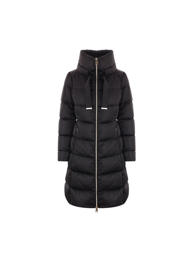 Nylon Long Down Jacket-HERNO-JOHN JULIA