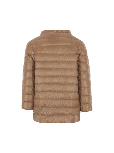 Ultralight Nylon Down Jacket-HERNO-JOHN JULIA