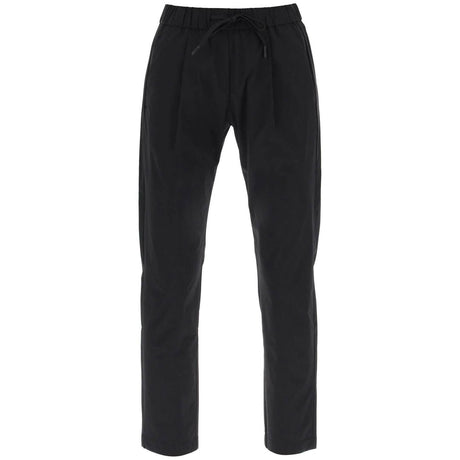 Black Ultralight Nylon Maestro Trousers HERNO LAMINAR JOHN JULIA.