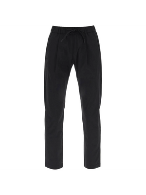 Black Ultralight Nylon Maestro Trousers HERNO LAMINAR JOHN JULIA.