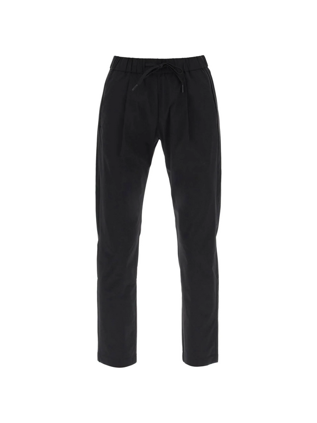 Black Ultralight Nylon Maestro Trousers HERNO LAMINAR JOHN JULIA.